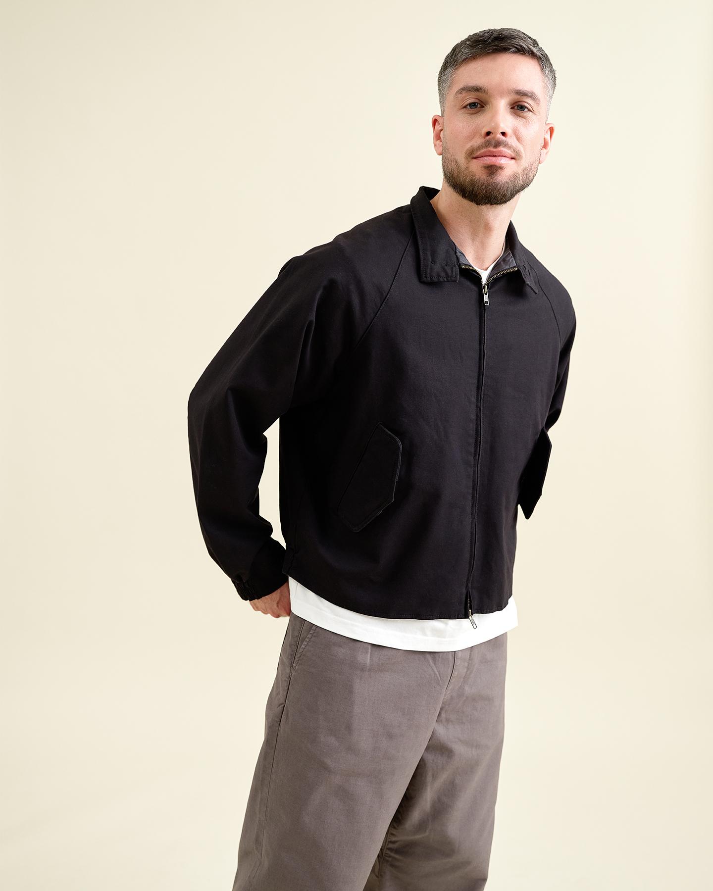 Dawn FYNN Black Jacket Herren schwarz